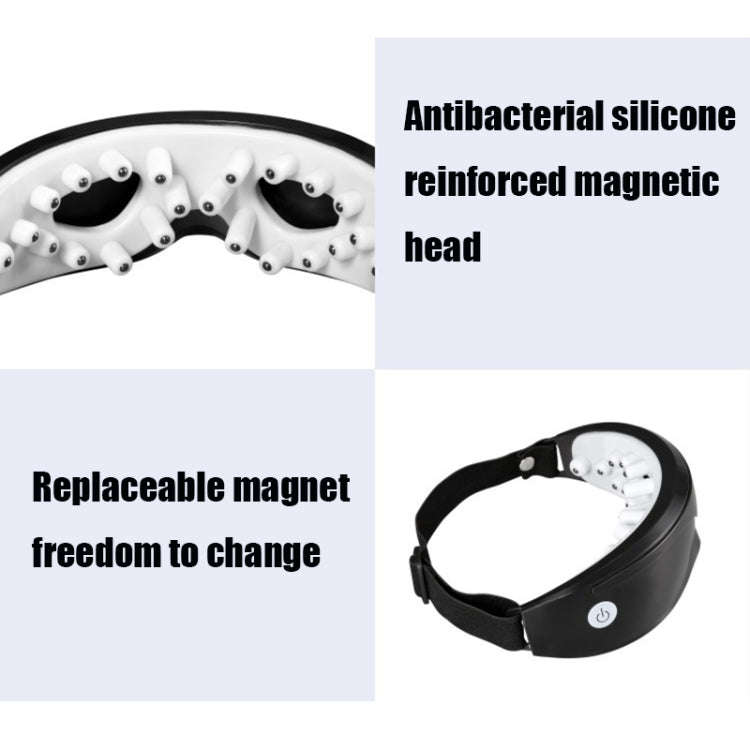 Magnetic Eye Health Exercise Eye Massage Instrument Charging Nurse Myopia Eye Protector, Colour:W...