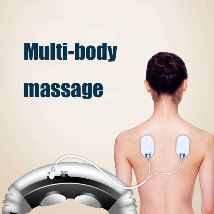 Cervical Massager Acupuncture Electric Pulse Hot Compression Neck Massage Physiotherapy Apparatus...