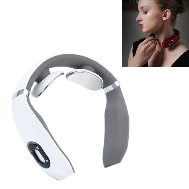 Cervical Vertebra Massager Charging Intelligent Pulse Physiotherapy Instrument Electromagnetic Vi...