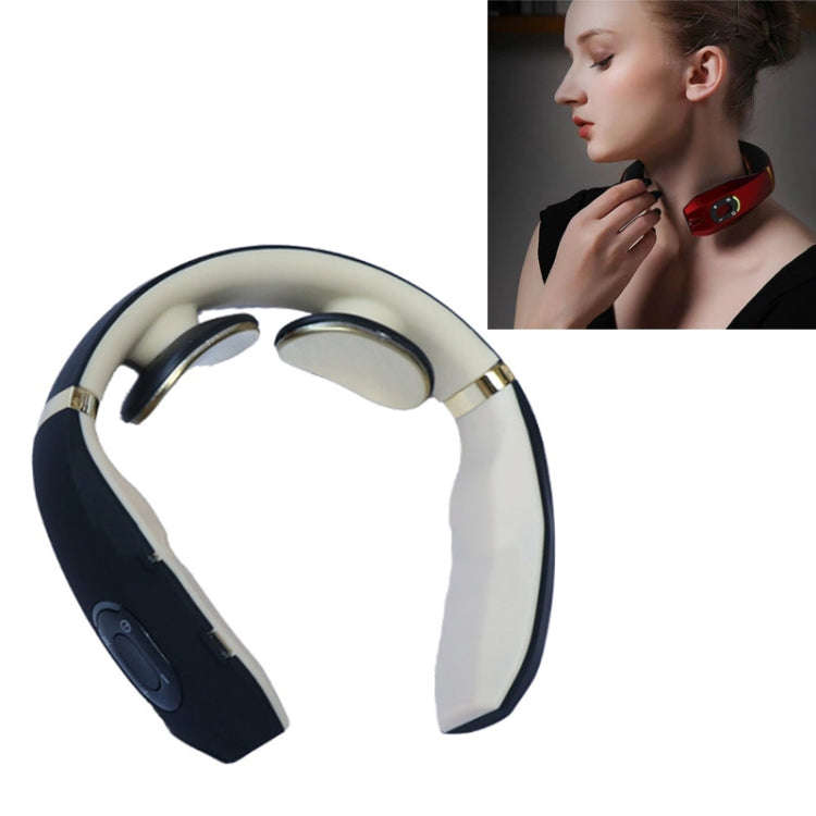 Cervical Vertebra Massager Charging Intelligent Pulse Physiotherapy Instrument Electromagnetic Vi...