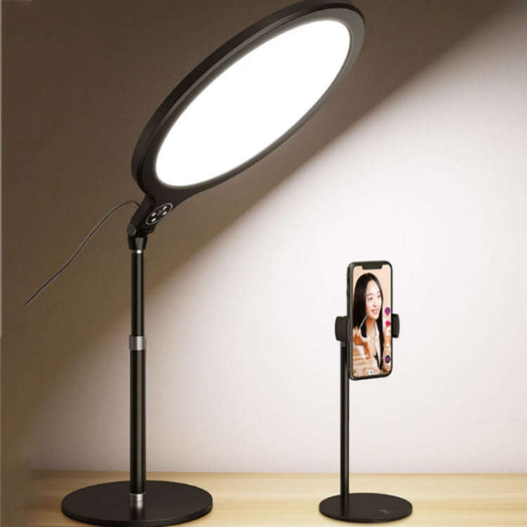 10 inch 26cm Live Broadcast Photography Desktop Beauty Fill Light Bracket, Style:Medium Version+B...