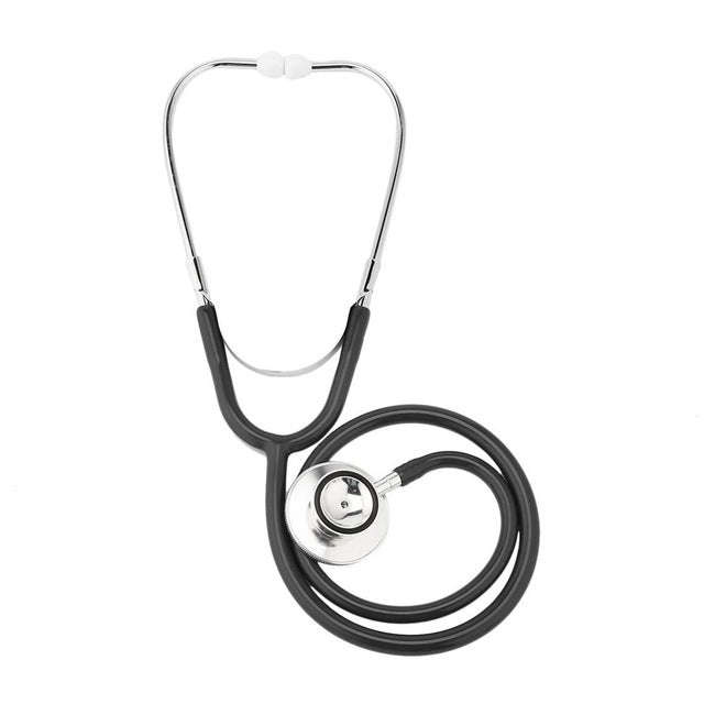 Double-sided Stethoscope Single Tube Doctors Nurse Professional Cardiology Stethoscope Aluminium ...