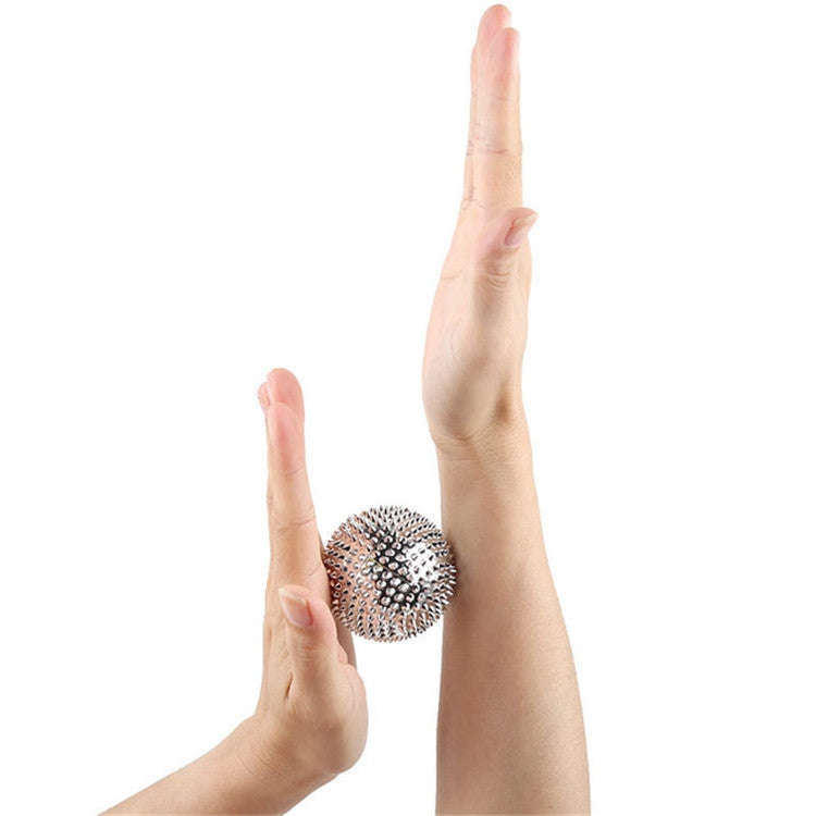1 Pair Magnetic Massage Ball Relax Muscle Finger Plantar Pressure Massage Stab Ball, Size:4.7cm(G...