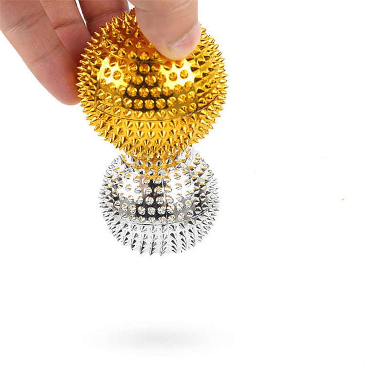 1 Pair Magnetic Massage Ball Relax Muscle Finger Plantar Pressure Massage Stab Ball, Size:4.7cm(S...