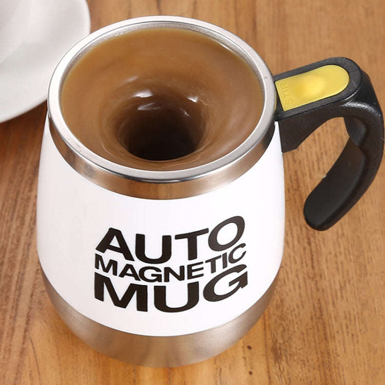 Automatic Mixing Cup Coffee Cup Portable Household Mixer(White)