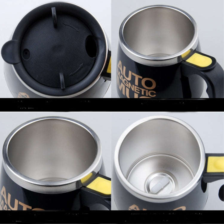Automatic Mixing Cup Coffee Cup Portable Household Mixer(White)