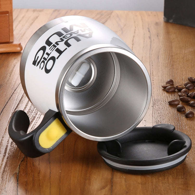 Automatic Mixing Cup Coffee Cup Portable Household Mixer(White)