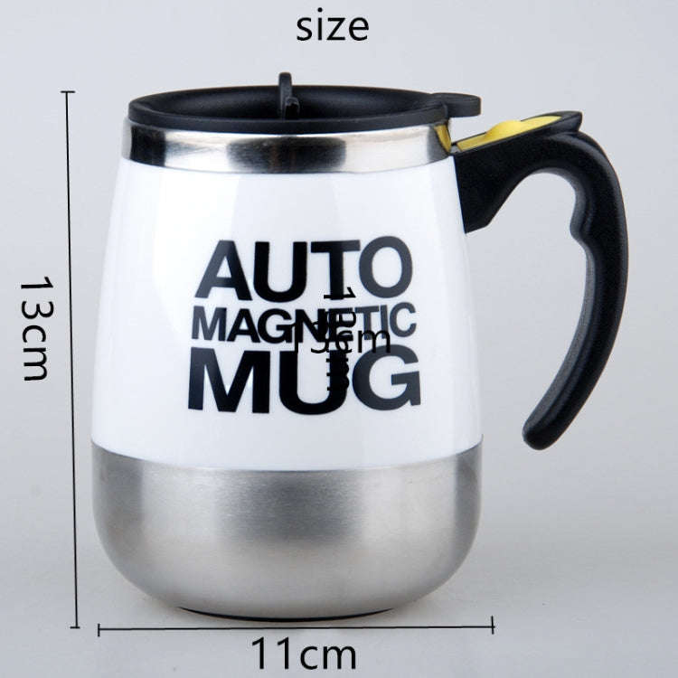 Automatic Mixing Cup Coffee Cup Portable Household Mixer(White)
