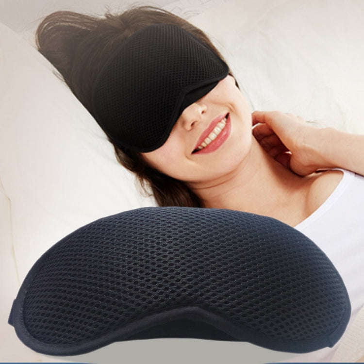 10 PCS Bamboo Charcoal Breathable Fabric Mesh Sleeping Soft Eye Mask