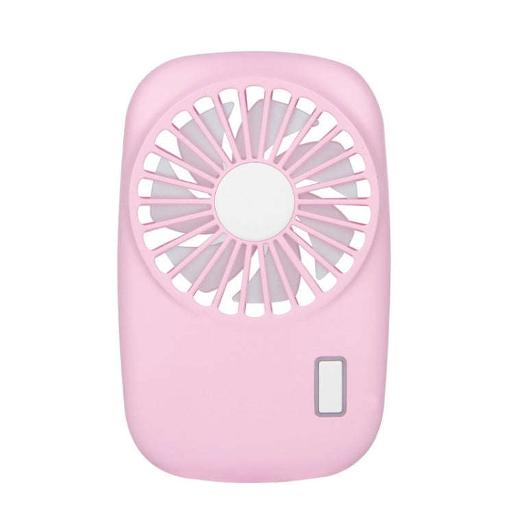 Portable Hand Held USB Rechargeable Mini Fan(Pink)