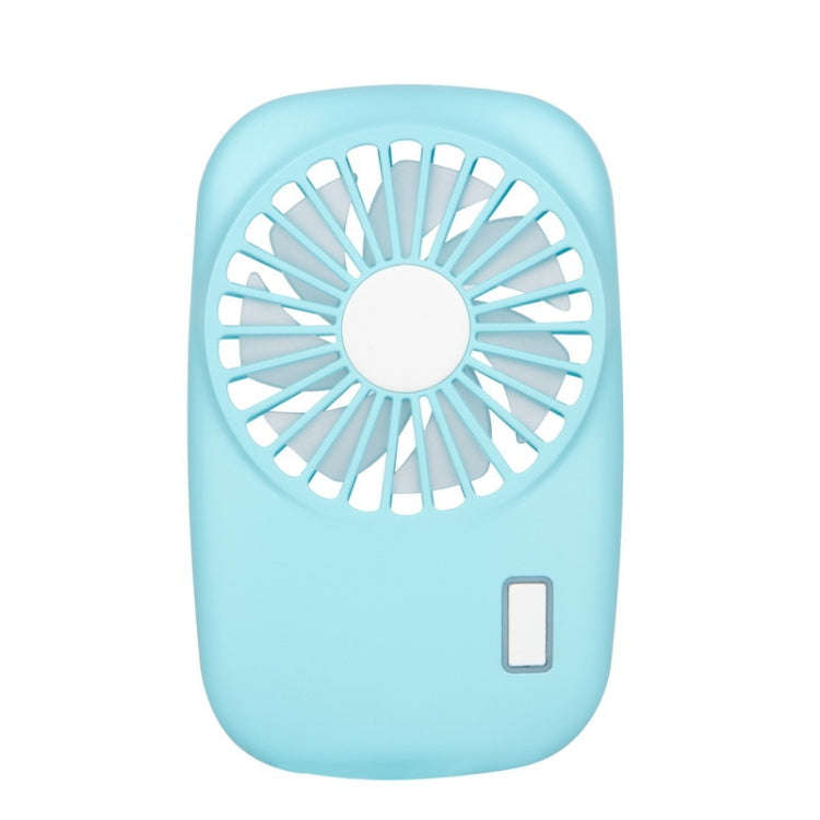 Portable Hand Held USB Rechargeable Mini Fan(Blue)