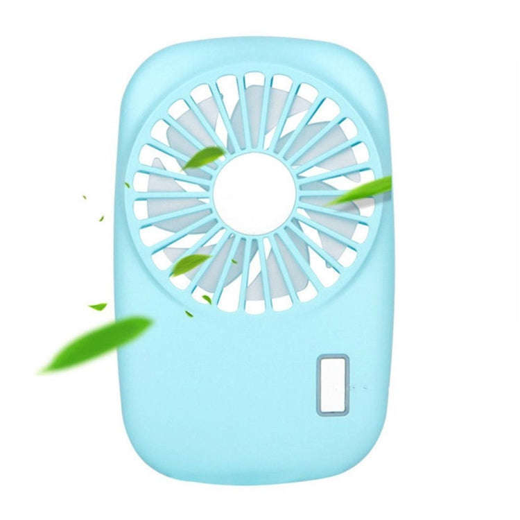 Portable Hand Held USB Rechargeable Mini Fan(Blue)