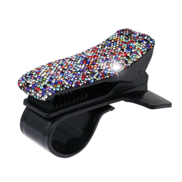 Diamond Car Phone Holder 360 Degree Rotating Creative Car Dashboard Mobile Holders(Black Color Mi...