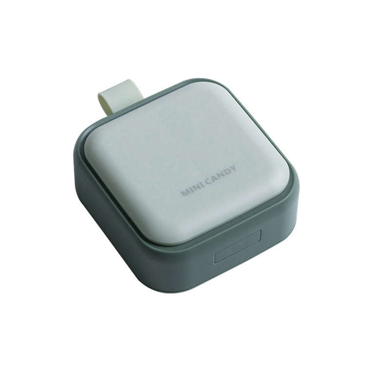 Medicine Packaging Box Portable Portable Storage Box Small Medicine Box(Green)