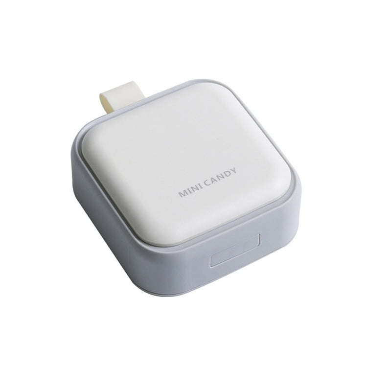 Medicine Packaging Box Portable Portable Storage Box Small Medicine Box(White)