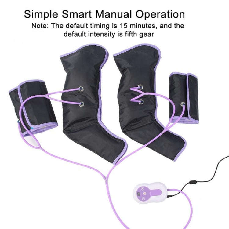 Air Wave Pneumatic Leg Massager Home Air Pressure Massager, Plug Type:US Plug
