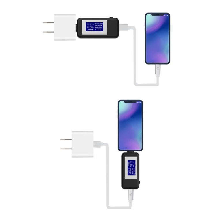 KEWEISI Multi-function Type-C / USB-C Tester Charger Detector Digital Voltmeter Ammeter Voltage M...