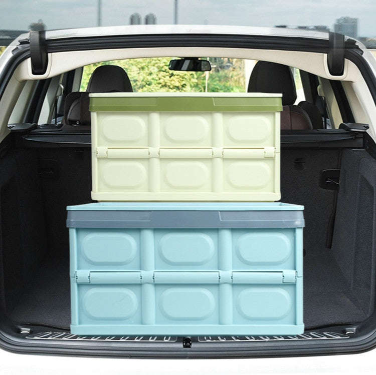 Car Trunk Storage Box Foldable Car Plastic Storage Box, Size:S(Black)