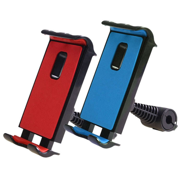 Universal Adjustable Car Tablet Stand Holder Car Seat Back Bracket For 4-11 Inch Tablet(Blue)