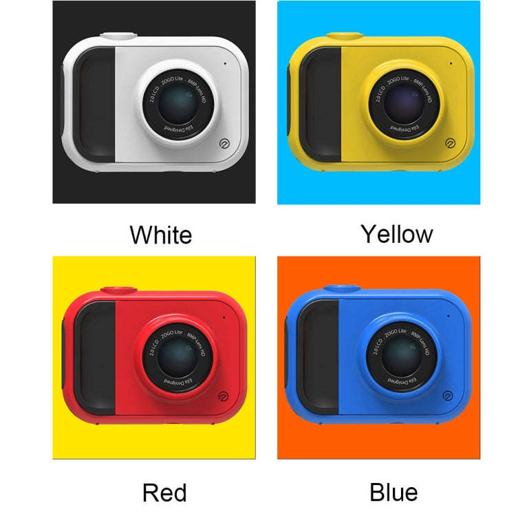 Puzzle Children Exercise Digital Camera with Built-in Memory, 120 Degree Wide Angle Lens(Red)