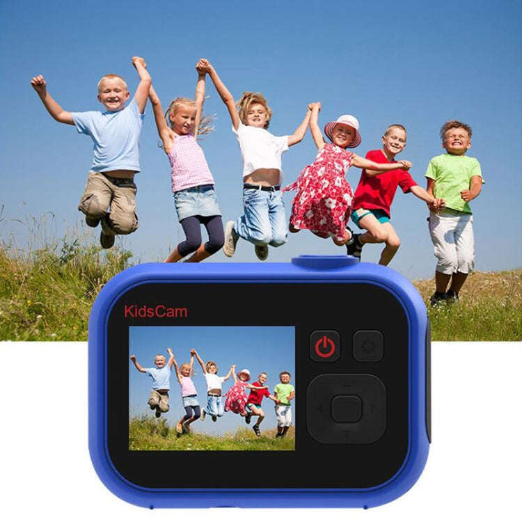 Puzzle Children Exercise Digital Camera with Built-in Memory, 120 Degree Wide Angle Lens(Red)