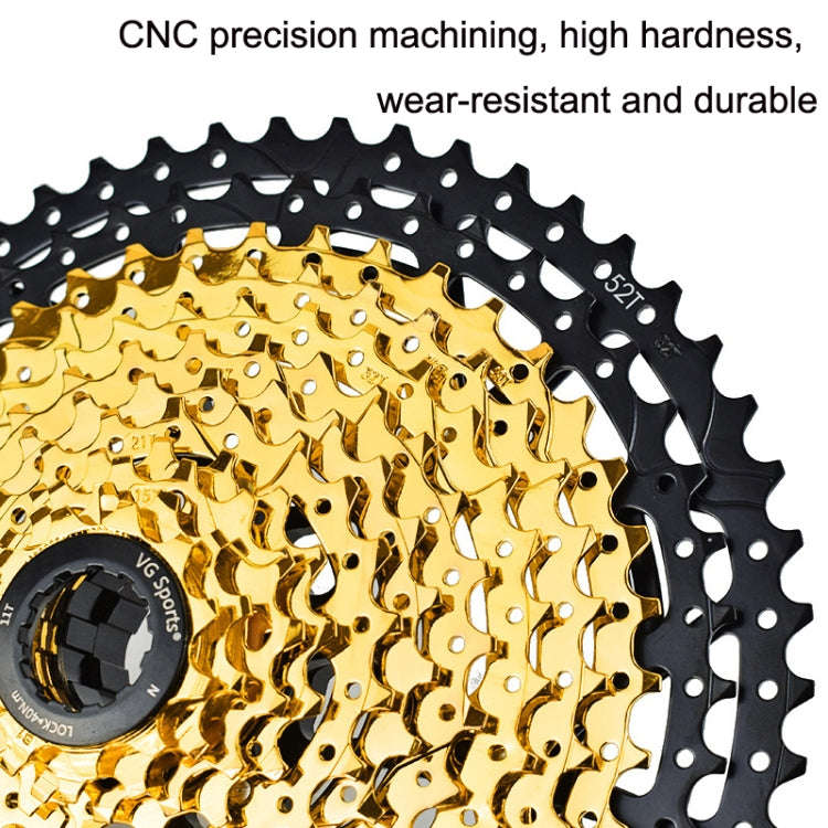 VG Sports Split Mountain Bike Lightweight Cassette Flywheel, Style:9 Speed 42T