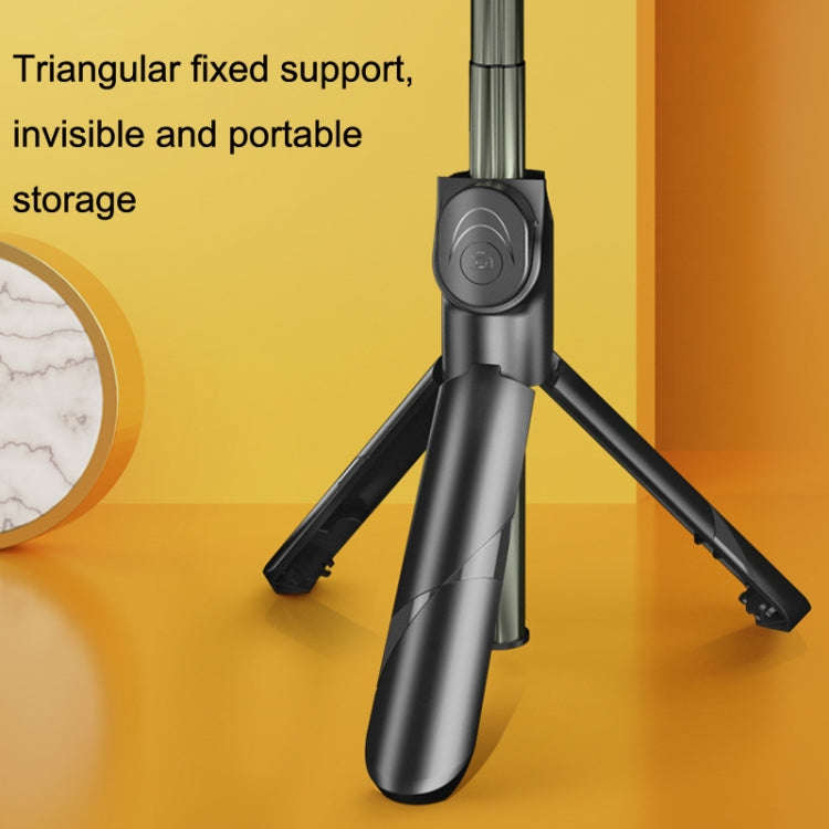 XT02SP Mini Bluetooth Live Tripod Selfie Stick(White)