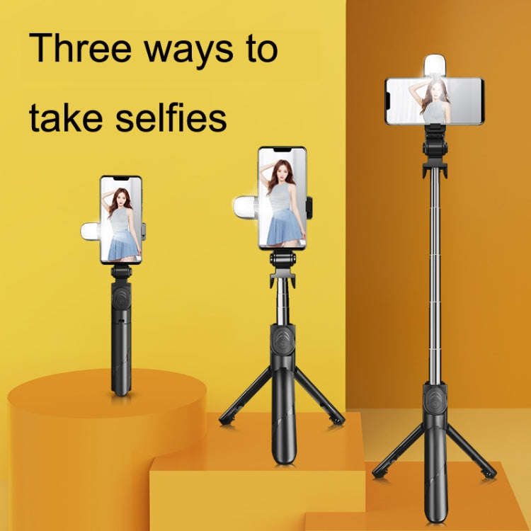 XT02SP Mini Bluetooth Live Tripod Selfie Stick(White)