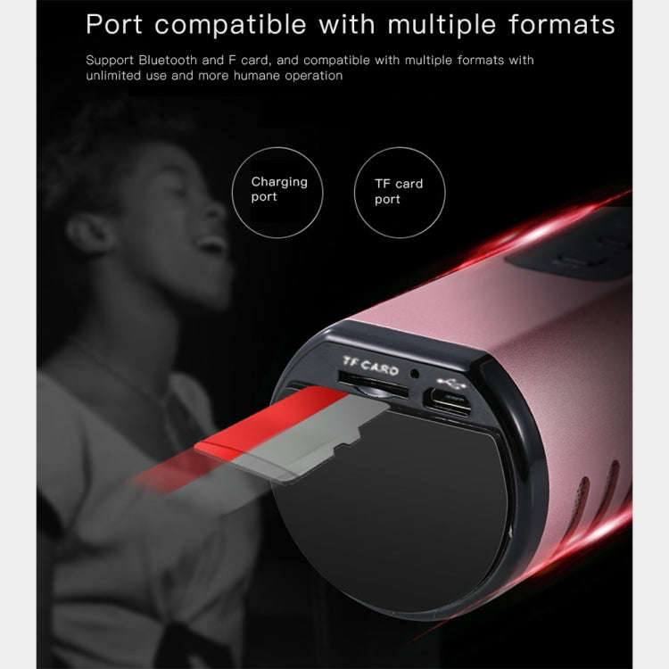K6 Portable Inner Magnetic Dual Speaker Bluetooth Phone Computer Microphone(Gray)