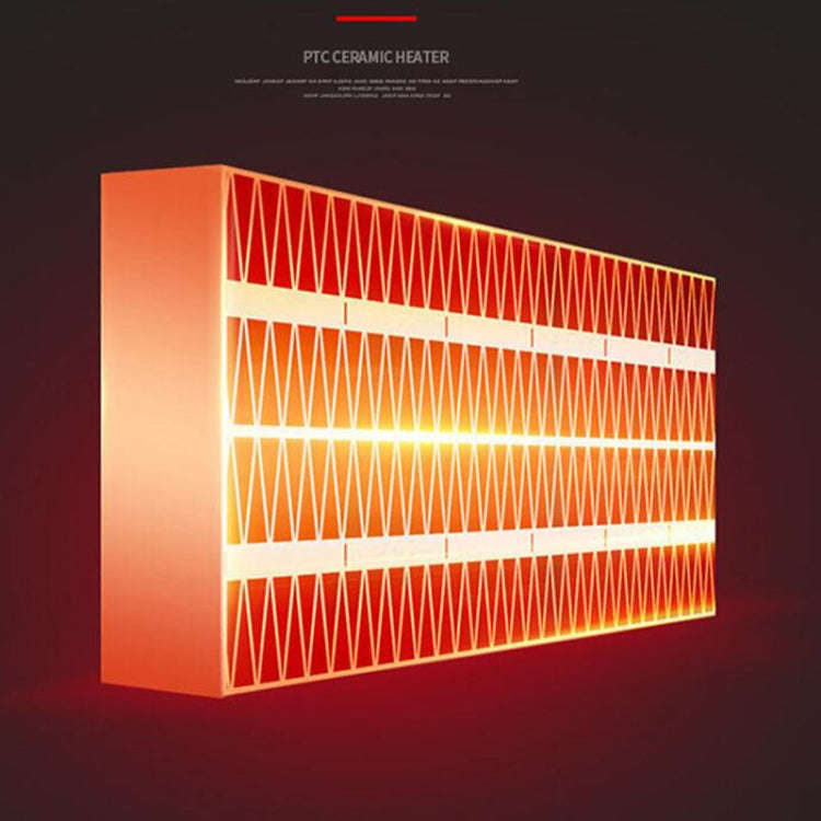 Mini Heater Home Desktop Office Multifunctional Heater, Style:Without Remote Control, Plug Type:E...