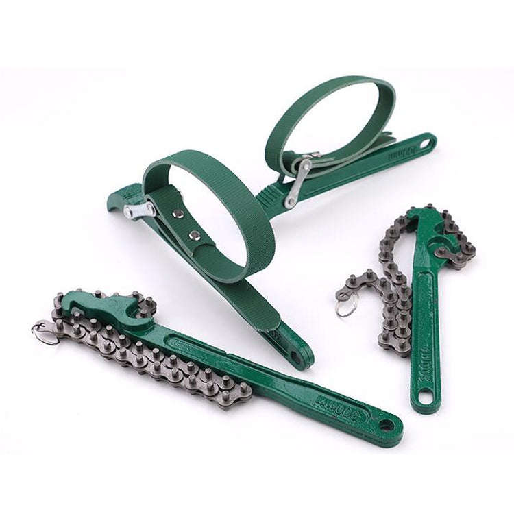 TUOSEN Oil Changer Filter Element Tool Filter Belt Wrench, Style:34012 L