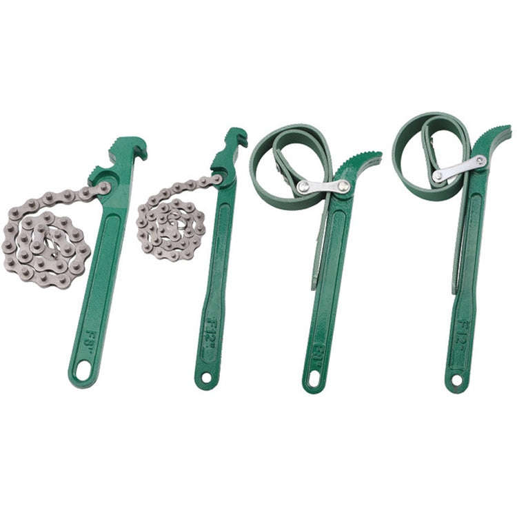 TUOSEN Oil Changer Filter Element Tool Filter Belt Wrench, Style:34012 L