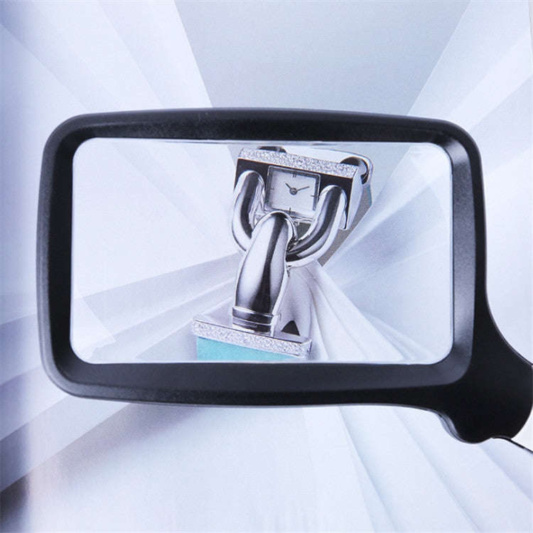 2X Handheld Folding Five LED Lights For Elderly People Reading Newspapers HD Acrylic Optical Lens...