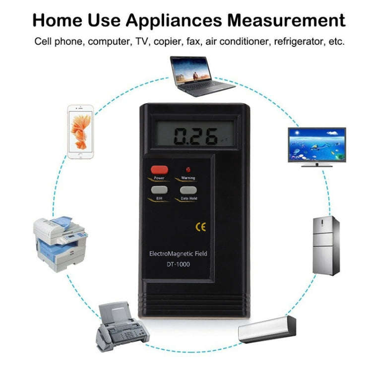 DT-1000 Radiation Electromagnetic Detector Measuring Range 5-1999 Electromagnetic Field Intensity...