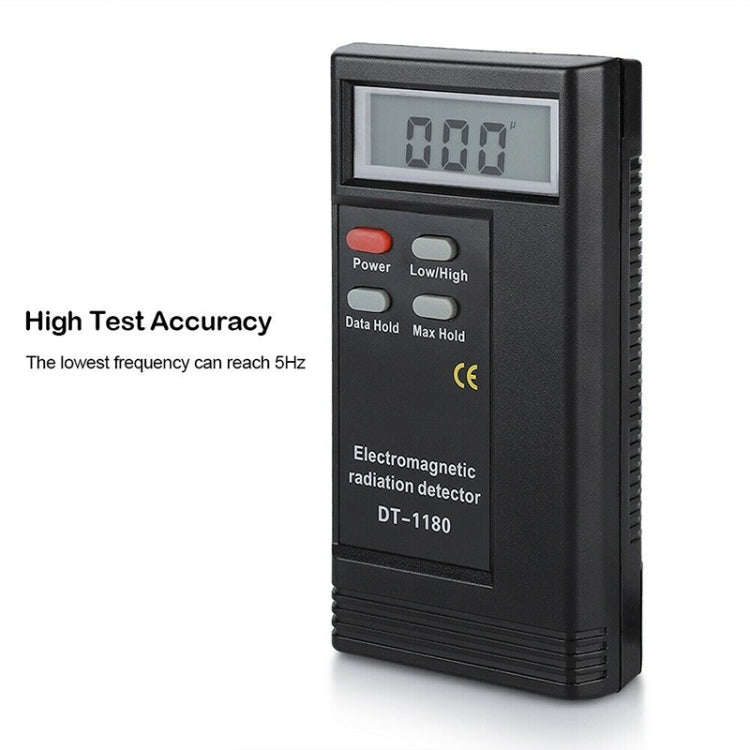 DT-1180 Electromagnetic Radiation Detector Measuring Range 50-1999V/M Electromagnetic Wave Radiat...