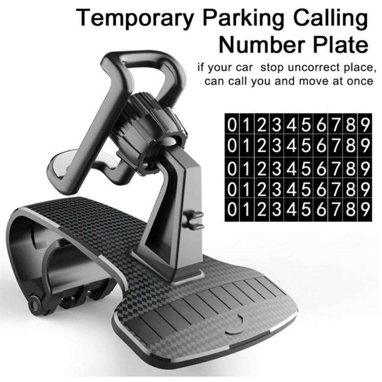 Car Mobile Phone Holder Buckle Instrument Trolley Inner Clip Mobile Phone Navigation Bracket With...