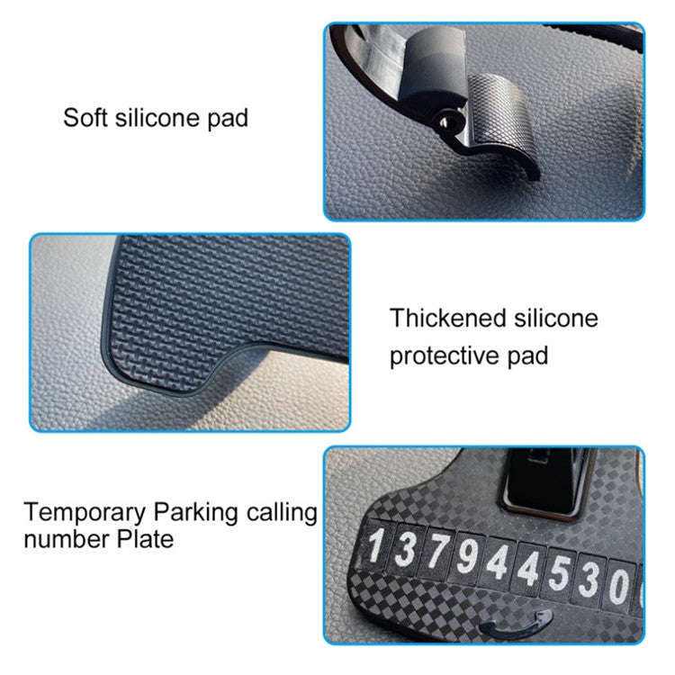 Car Mobile Phone Holder Buckle Instrument Trolley Inner Clip Mobile Phone Navigation Bracket With...
