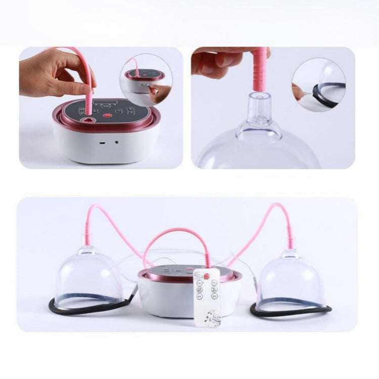 Electric Breast Enhancement Apparatus Micro-current Acupuncture Breast Massager(C Cup)