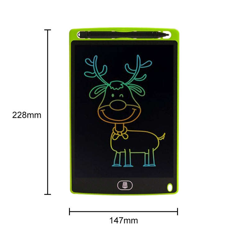 8.5 inch LCD Handwriting Board Children Drawing Graffiti Handwriting Board, Style:Colorful, Frame...