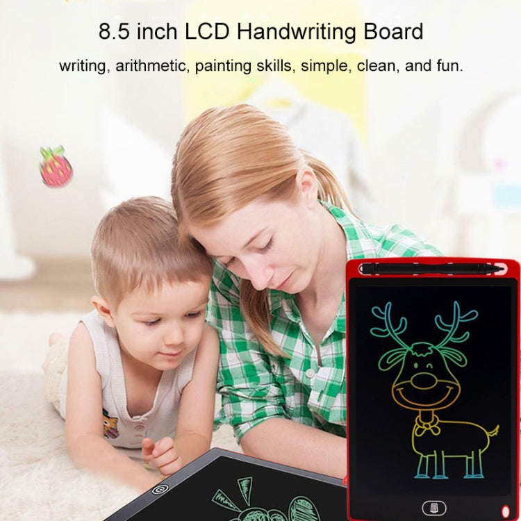 8.5 inch LCD Handwriting Board Children Drawing Graffiti Handwriting Board, Style:Colorful, Frame...