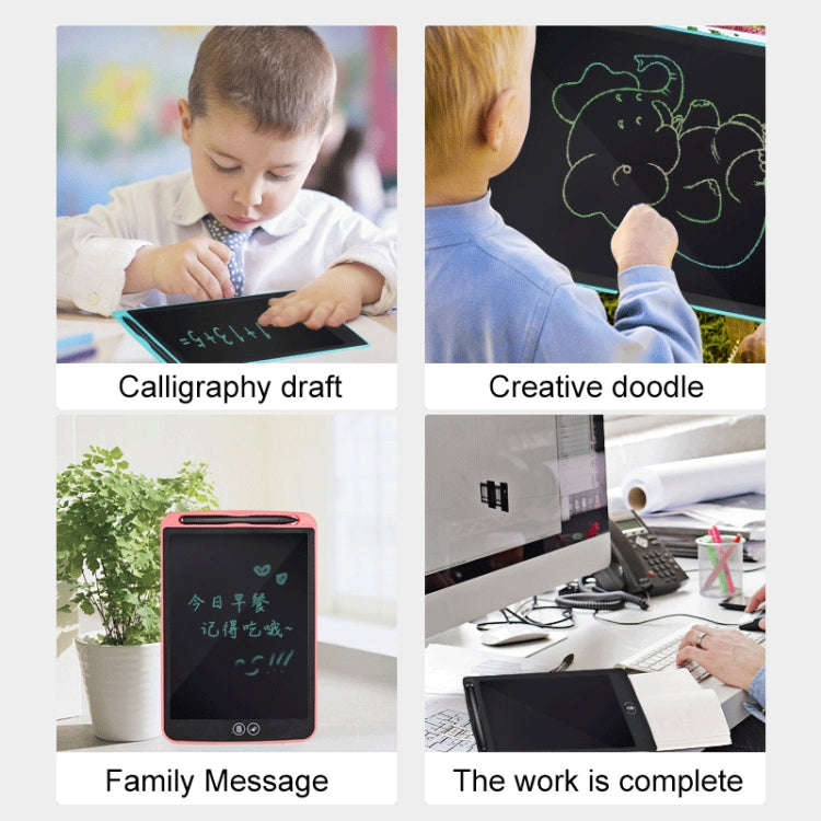 8.5 inch LCD Handwriting Board Children Drawing Graffiti Handwriting Board, Style:Colorful, Frame...