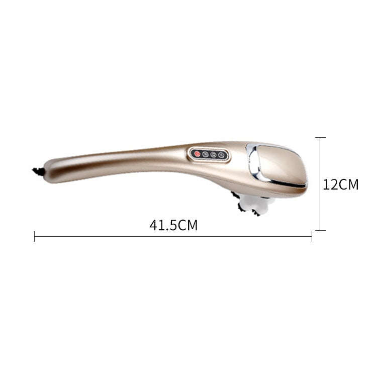 Rechargeable Dolphin Massager Electric Cervical Massage Stick A15 Charging, Plug Type:US Plug