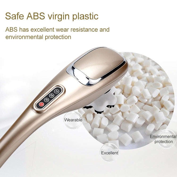 Rechargeable Dolphin Massager Electric Cervical Massage Stick A15 Charging, Plug Type:US Plug