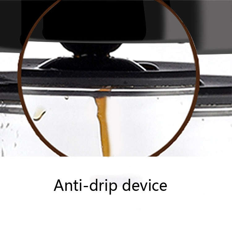 Homezest Household Small Coffee Maker Automatic Mini Drip Coffee Machine, Style:EU Plug(Black)