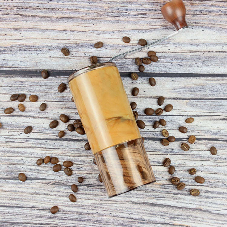 Household Portable Hand-cranked Coffee Machine Detachable Manual Grinder Coffee Grinder(M3 Withou...
