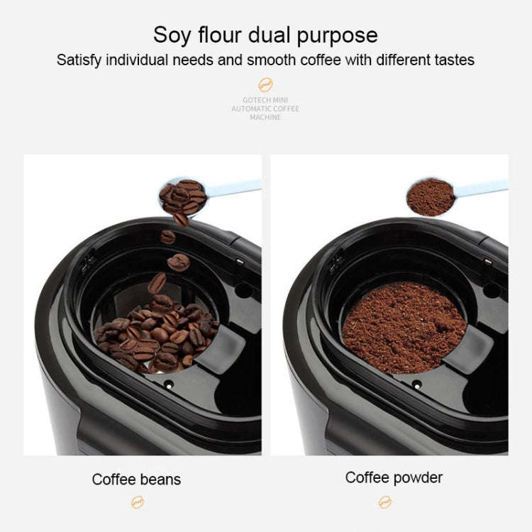 GOTECH Household Small Coffee Machine Automatic Grinding Integrated Commercial Freshly Ground Dri...