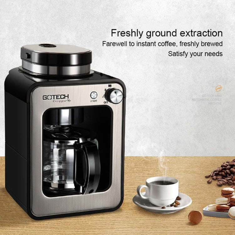 GOTECH Household Small Coffee Machine Automatic Grinding Integrated Commercial Freshly Ground Dri...