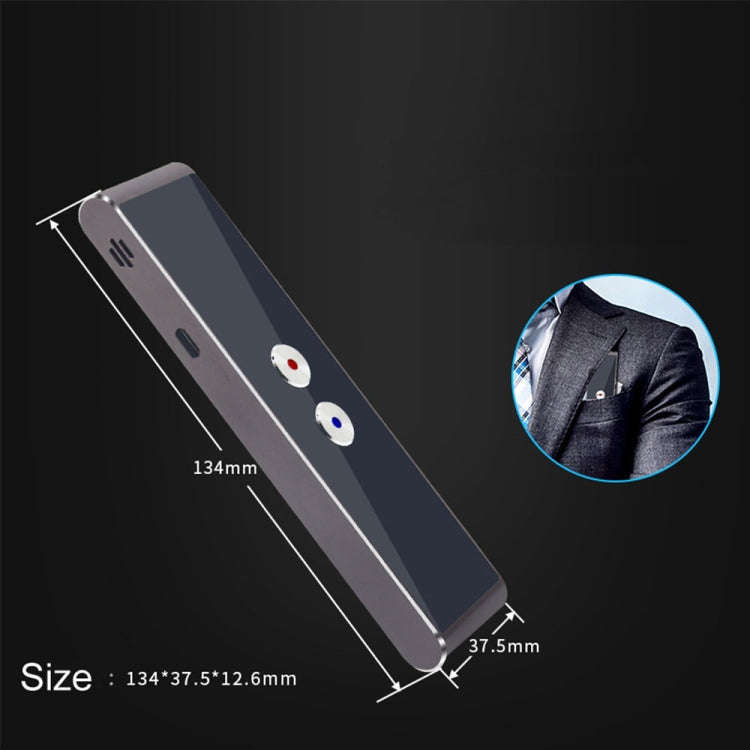 T8 Pocket Language Translator Voice 30 Languages Two Way Real Time Intercom Portable Translator F...