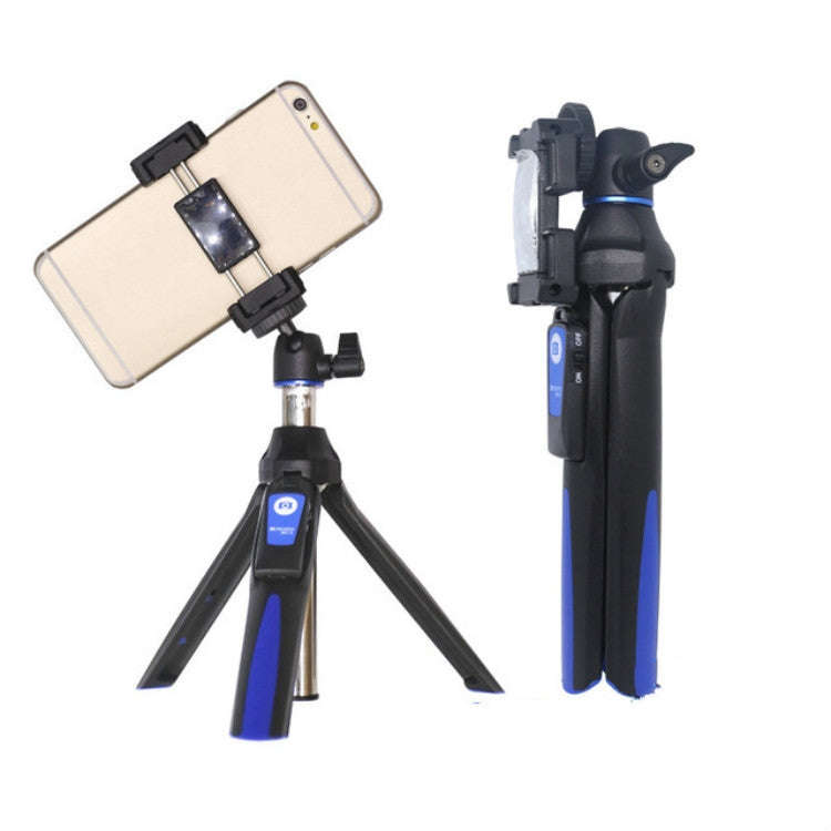 Benro MK10 Mobile Phone Live Bluetooth Remote Control Selfie Stick Tripod(Blue)