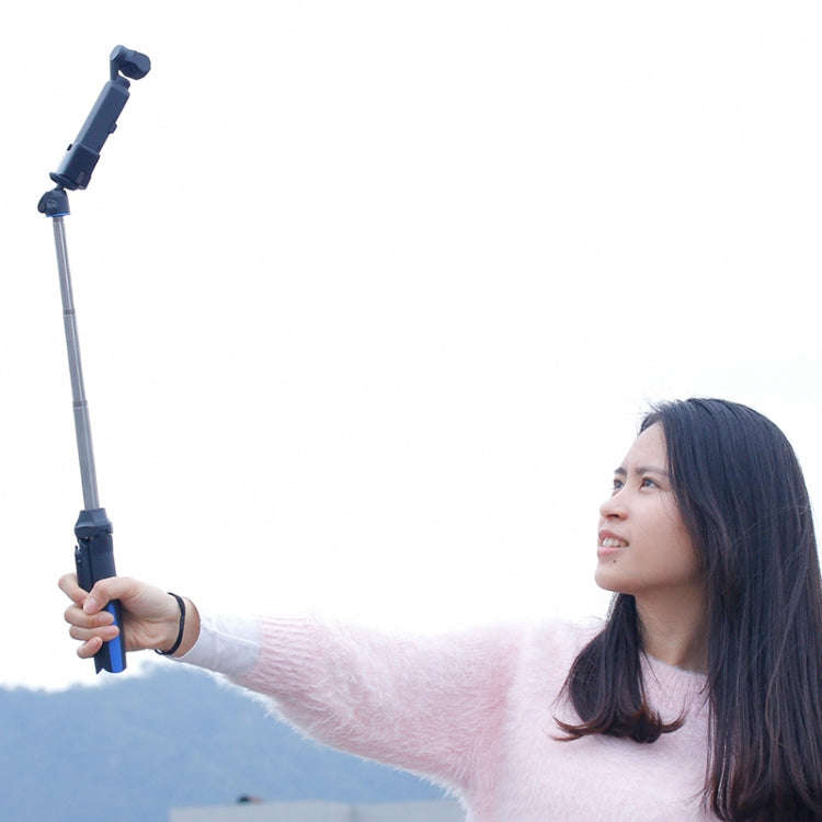 Benro MK10 Mobile Phone Live Bluetooth Remote Control Selfie Stick Tripod(Blue)